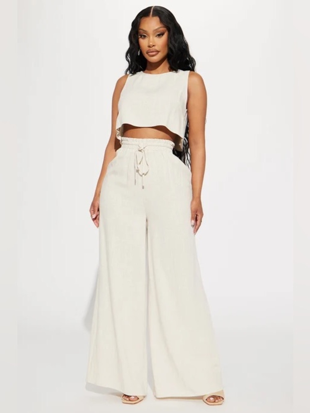 Day Dreamer Linen Pants Coord Set NEW 🏷️